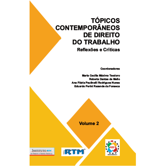 TÓPICOS CONTEMPORÂNEOS DE DIREITO DO TRABALHO